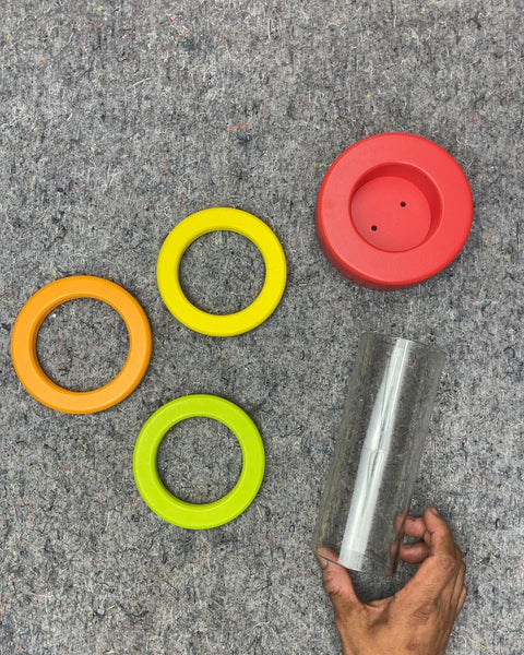 Lovevery Colorful Stacking Rings Toy