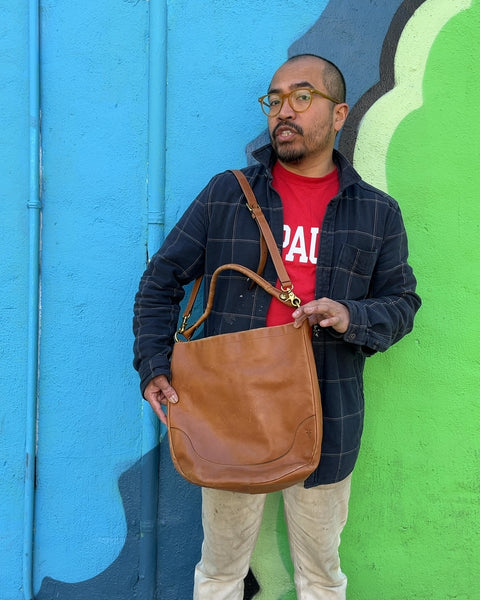 Frye Melissa Leather Hobo Bag