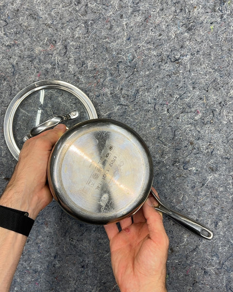 Calphalon Stainless Steel Saucepan with Lid, 1.5 Qt
