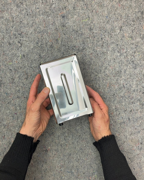 Silver Metal Napkin Dispenser