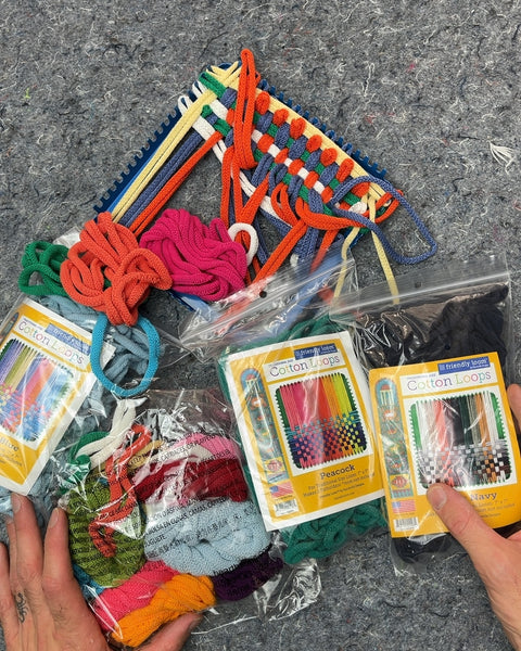 Friendly Loom Cotton Loops Weaving Kit