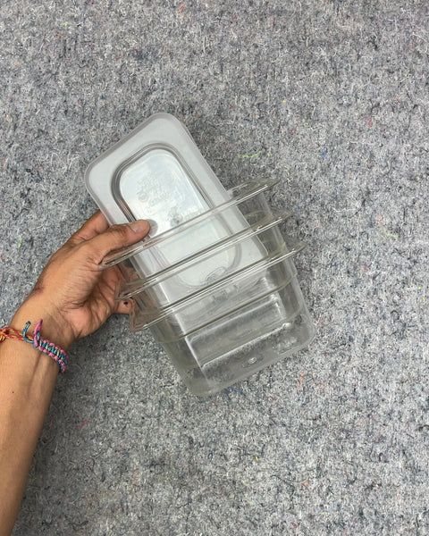 Winco Plastic Food Storage Containers