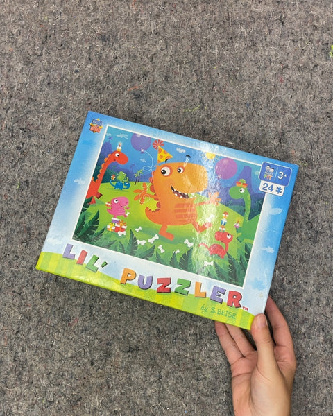 Lil' Puzzler Dinosaur Jigsaw Puzzle, 24 Pieces