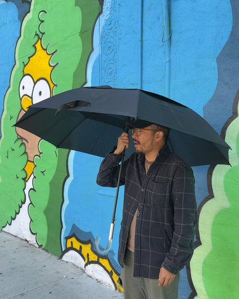 Large Black Umbrella