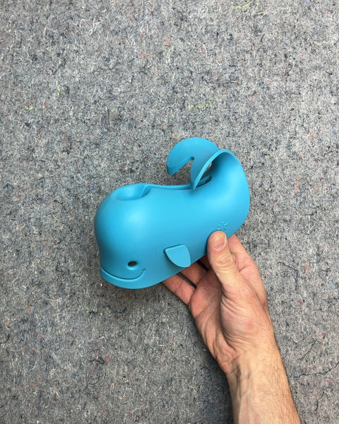 Blue Whale Baby Bath Spout Cover