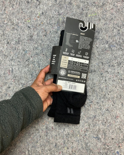 Hollow Performance Alpaca Boot Socks, Size L