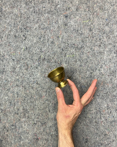 Small Brass Goblet