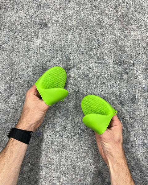 Green Silicone Oven Mitts