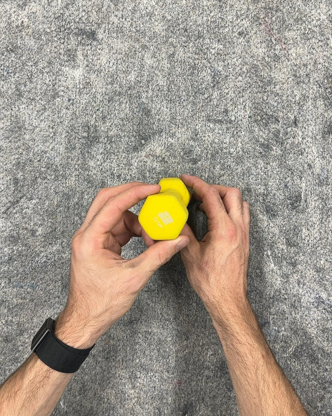 2lbs Yellow Dumbbell