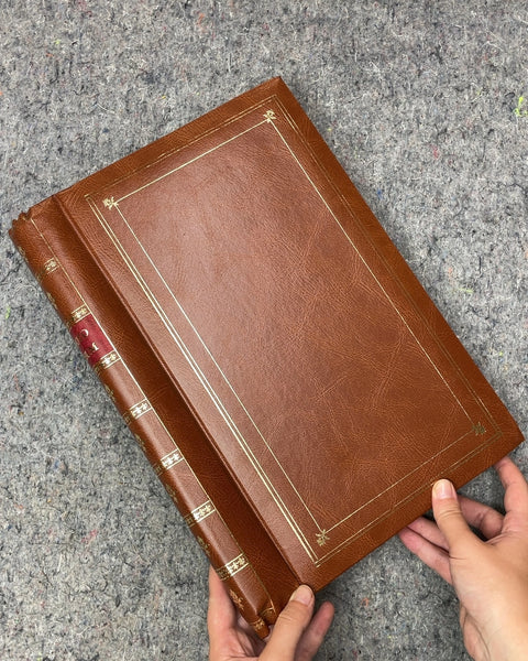 Brown Leatherette Photo Album