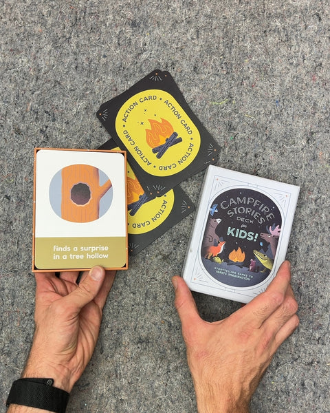 Campfire Stories Deck for Kids! Storytelling Game
