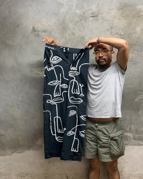 Brand New Maison Les Énervés Siam Straight Pants, Size S