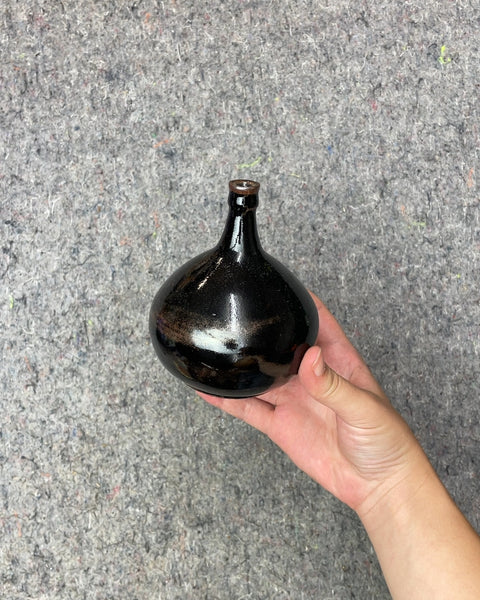 Black Ceramic Vase