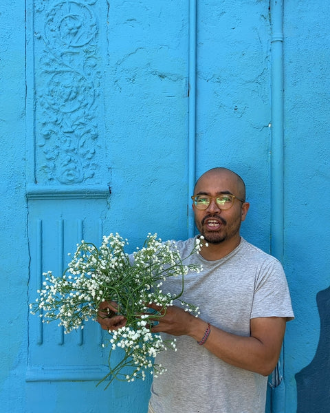 White Baby's Breath Fake Flower Bouquet