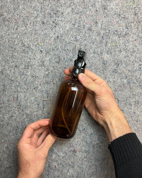 Amber Glass Spray Bottle