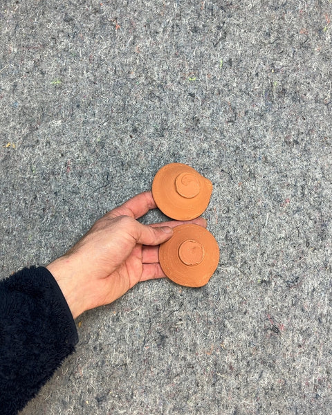Two More Handcrafted Traditional Terracotta Clay Diya