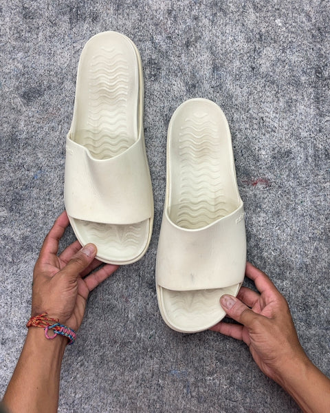 Native White Slide Sandals, Sz 13M