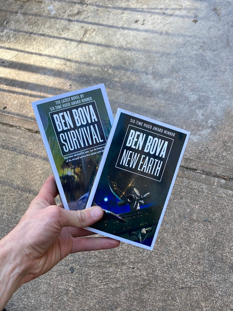 2 Ben Bova Books