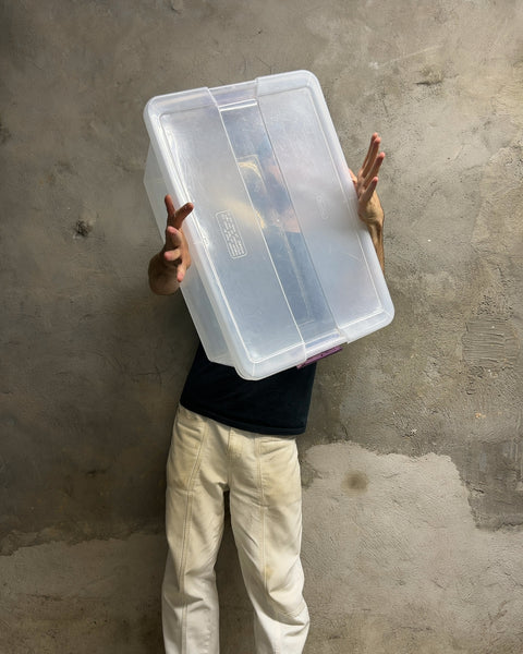 Sterilite Clear Plastic Latching Storage Box with Lid