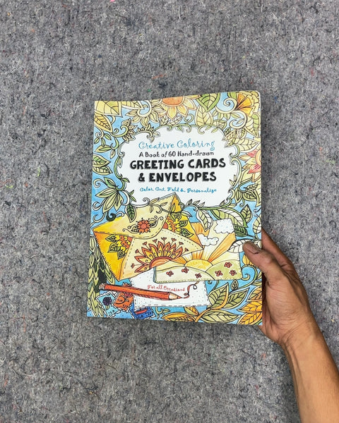 Creative Coloring Greeting Cards & Envelopes by Darrell Crowder