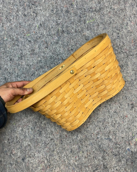 Woven Basket with Handle