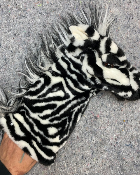 Zebra Hand Puppet