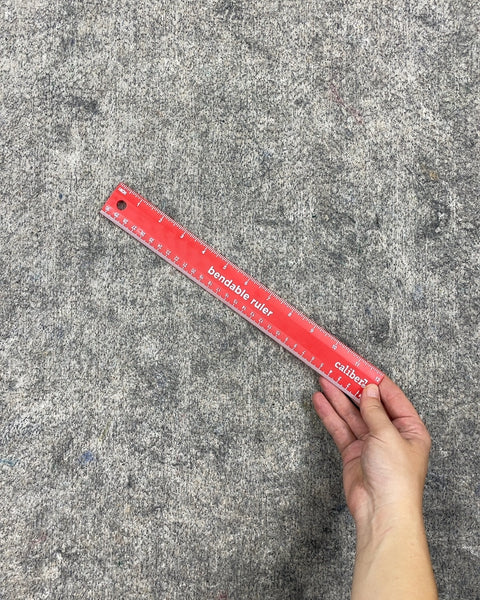 A Second Caliber Bendable Ruler