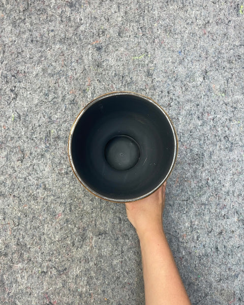 Pretty Ceramic Vase, 7.5x5.5"
