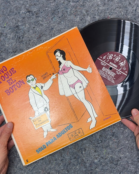 No Toque El Boton Exitos de Peneranda Vinyl Record