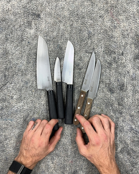 Assorted IKEA Kitchen Knives Set