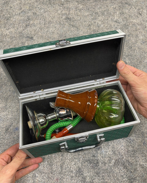 Mini Travel Hookah Pipe Set with Carrying Case