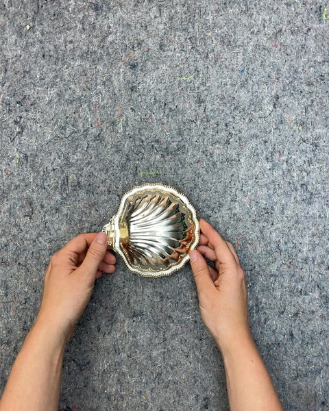 Silver Shell Trinket Box