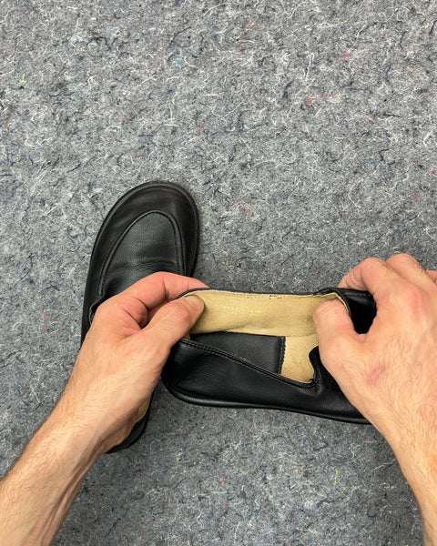 Korean Loafers That Look Just Like The Canal Leather Loafers by The Row, Size 245 or US 7.5-8W or EU 39