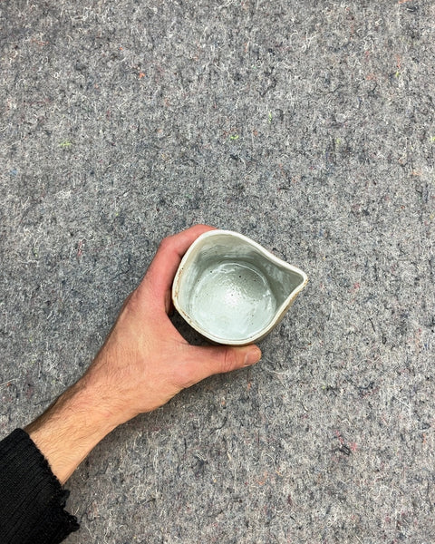 Super Pretty Ceramic Two-Tone Pitcher