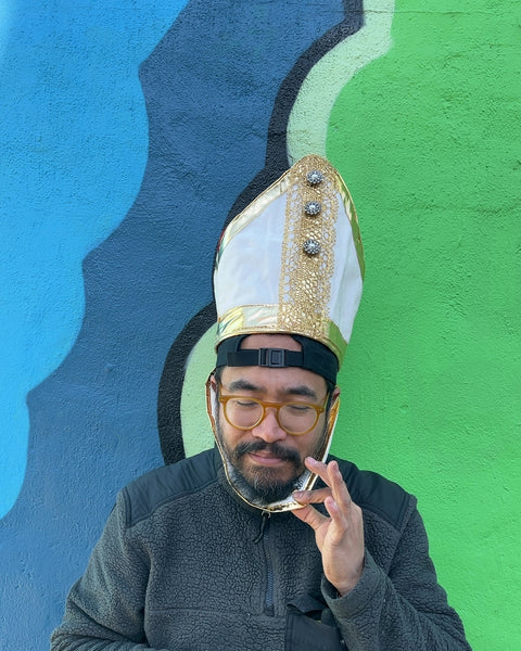 Bishop Costume Hat, Size Adjustable