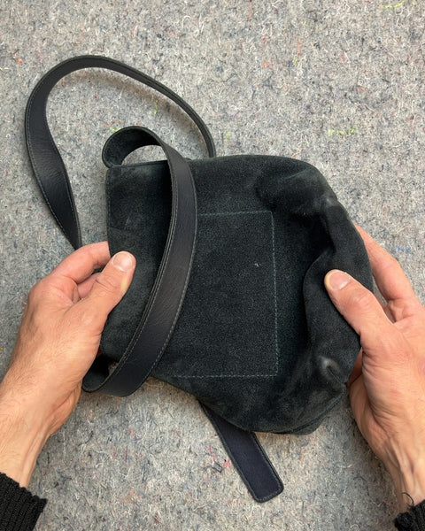 Madewell Black Suede Shoulder Bag