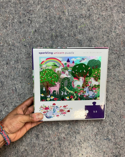 Sparkling Unicorn Puzzle, 60 Pieces