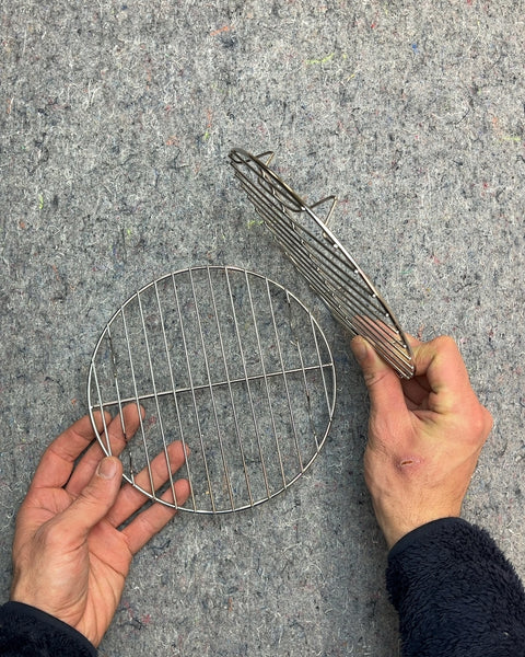 Two Round Wire Cooling Racks, W8"