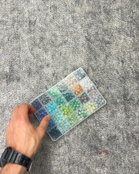 Assorted Glass Beads Craft Kit