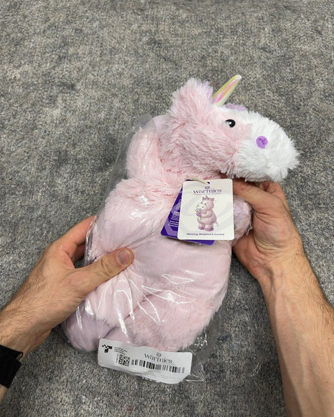 Brand New Warmies Pink Unicorn Scented Heatable Plush