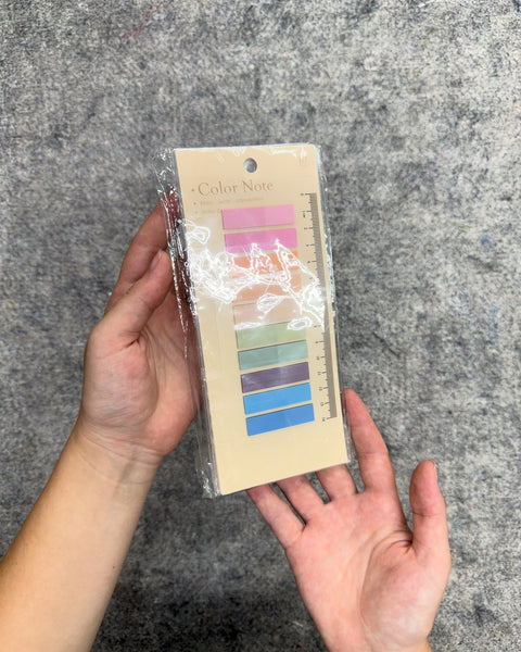 Color Note Sticky Index Tabs Page Flags, Pack of 1200