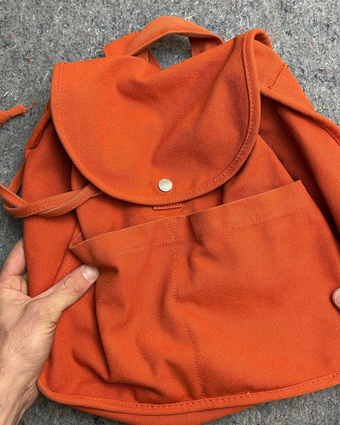 Baggu Drawstring Backpack in Sienna Color