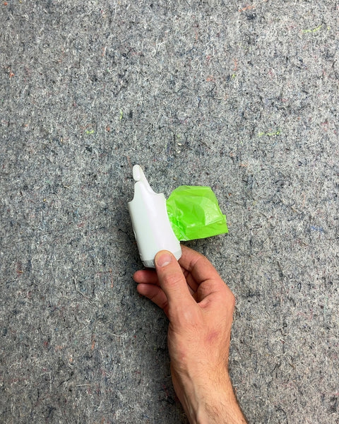 Pet Waste Bag Dispenser with Carabiner