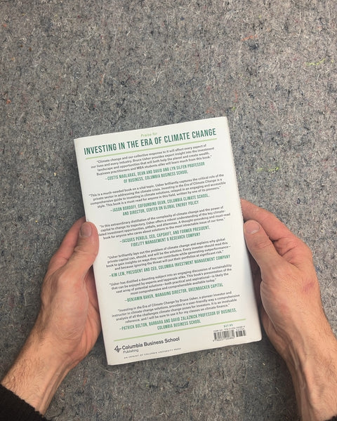 Investing in the Era of Climate Change by Bruce Usher