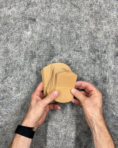 Bunch Of Brown Kraft Paper Pillow Boxes