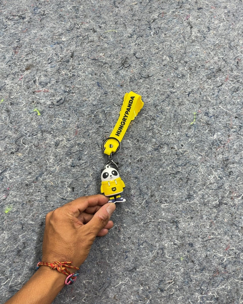 HungryPanda Panda Keychain