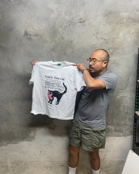 Squareline Catch That Cat! Graphic T-Shirt, Size S/M