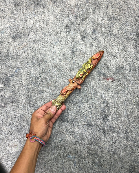Decorative Dragon Dagger with Sheath