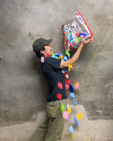 Mega Bloks 130-Piece Building Blocks Set