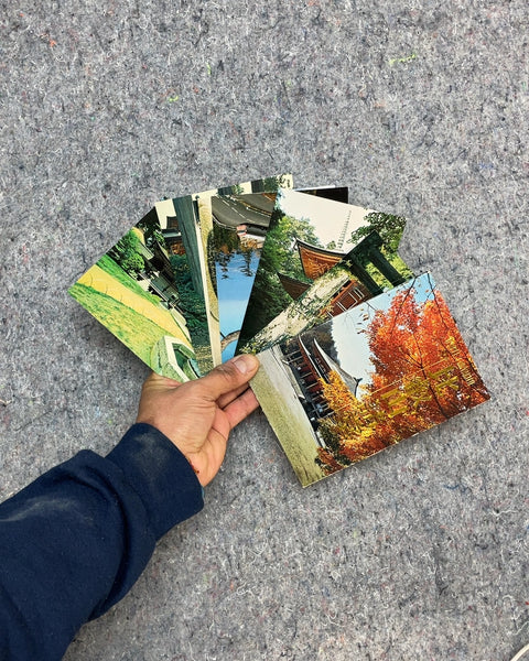 Set of Japanese Temple Photographs